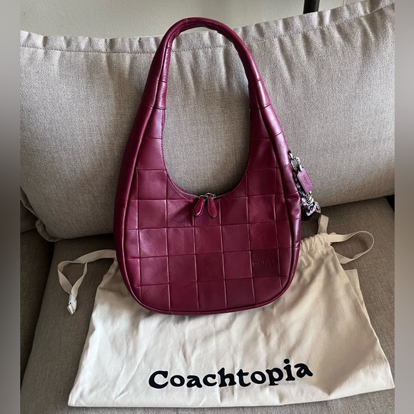 Coach Handbags - Coach Leather Alter/Ego Crescent Shoulder Bag